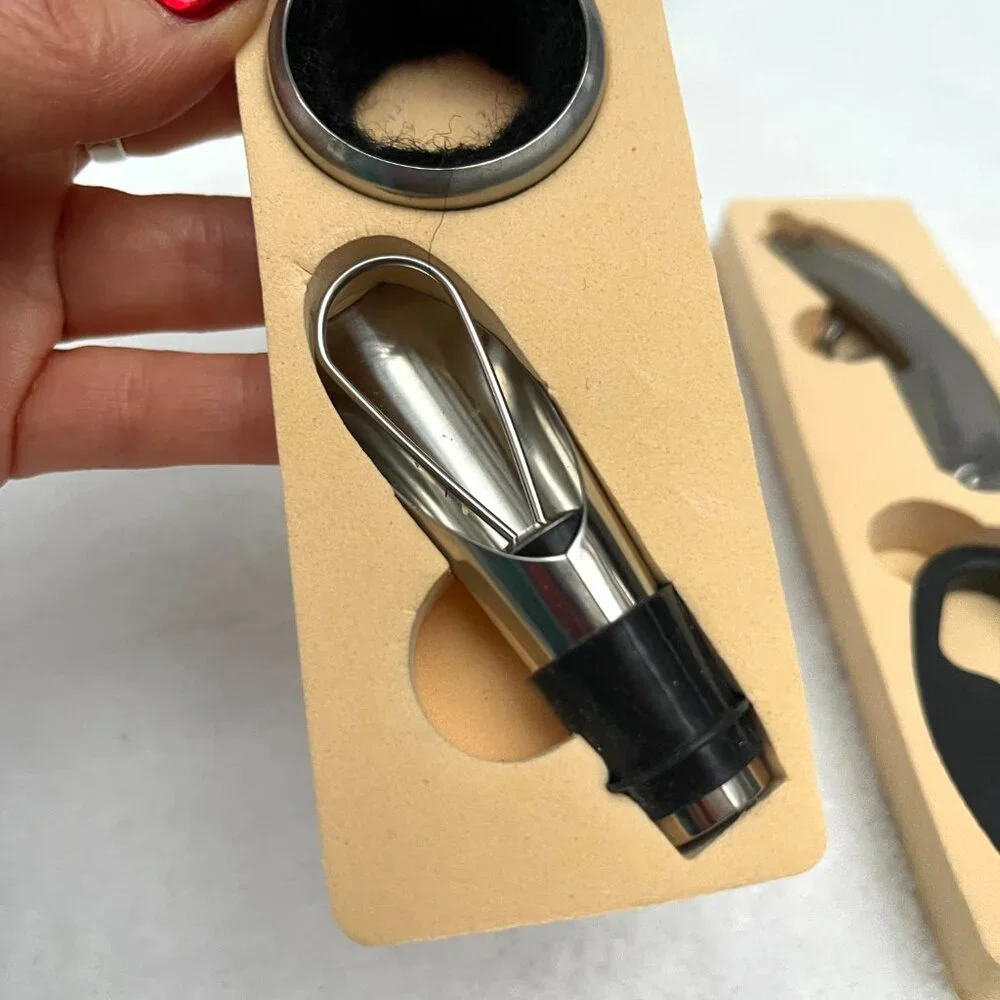 New Boston warehouse deluxe vine service set 5 pieces